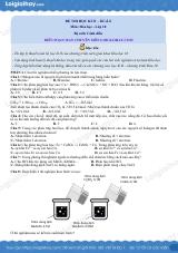 Đề thi học kì 2 Hóa 10 Cánh diều - Đề số 8